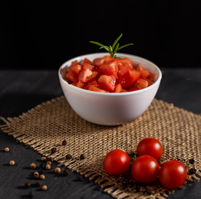 Doğranmış Domates